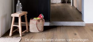 Een hele mooie houten vloeren showroom in de provincie Groningen